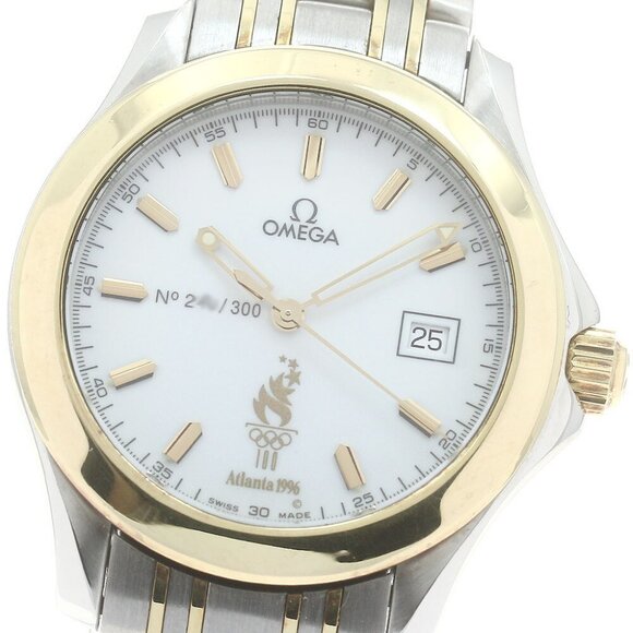 Omega Other - OMEGA Seamaster 2311.22 YG Bezel Atlanta Olympics Limited QZ Men's Watch_882902